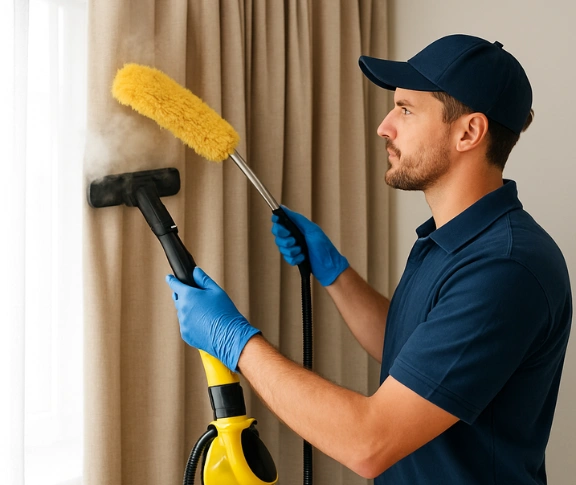 Trusted drapes cleaning technician Matty Curtain Cleaning sunbury-vic QLD