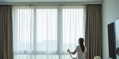 Delicate sheer drape cleaning sunbury-vic Matty Curtain Cleaning