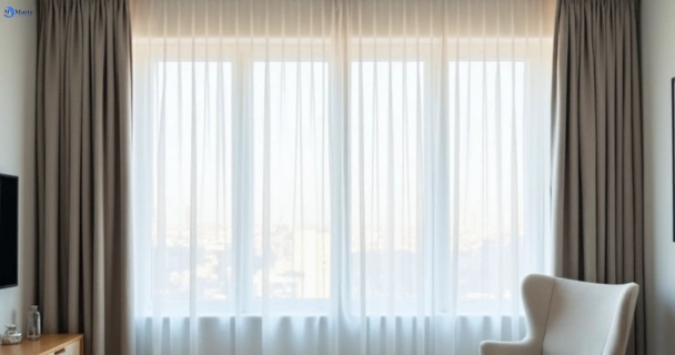 Restored vibrant drapes in sunbury-vic QLD after Matty Curtain Cleaning